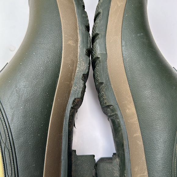 Hunter Olive Green Neoprene Gardener Clogs - Picture 7 of 13